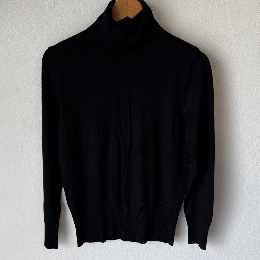 Apt 9 Classic Black Turtle Neck